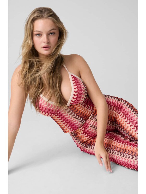 Guess Guess Top 183108 Różowy Classic Fit