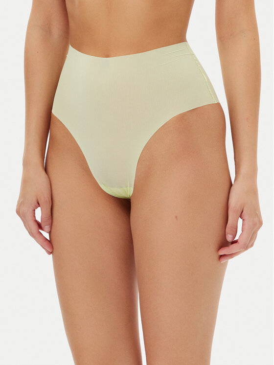 Chantelle Chantelle Mutande classiche a vita alta Pulpies C22HC7 Verde