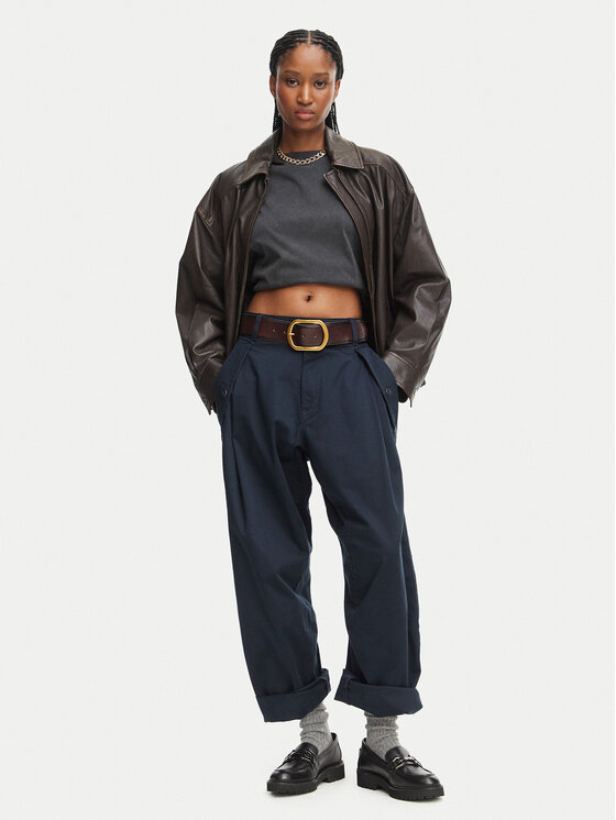 G-STAR G-STAR Pantaloni di tessuto Jett 3D D29942-5126 Blu scuro Regular Fit