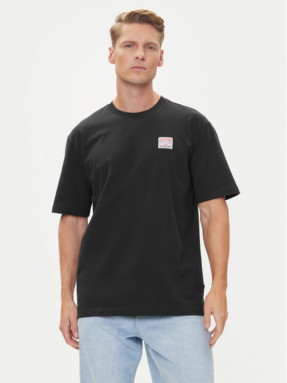 adidas adidas T-Shirt Wabash JW0161 Czarny Loose Fit