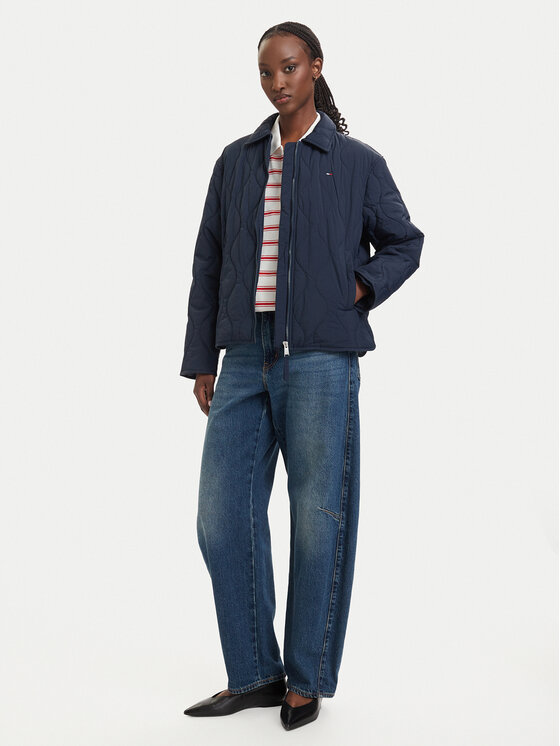 Tommy Jeans Tommy Jeans Преходно яке Tjw Coach DW0DW22909 Тъмносин Regular Fit
