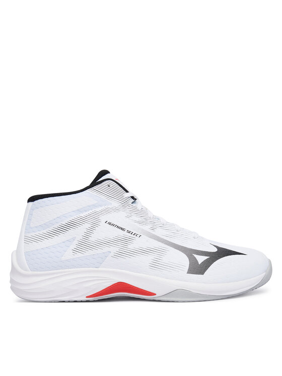 Mizuno Încălțăminte pentru sporturi de interior Lightning Select Mid V1GA2675 Alb