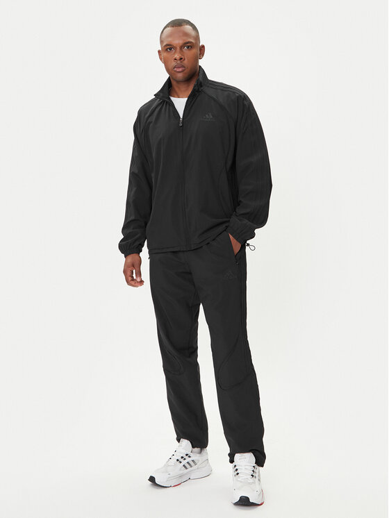 adidas adidas Hanorac Teamgeist adicolor JW5864 Negru Loose Fit