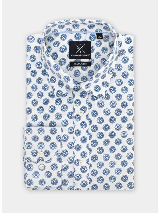 Pako Lorente Pako Lorente Koszula P21WF-1X-149 Biały Regular Fit