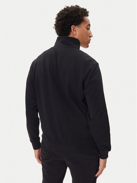 Napapijri Napapijri Majica dugih rukava NP0A88TO Crna Relaxed Fit