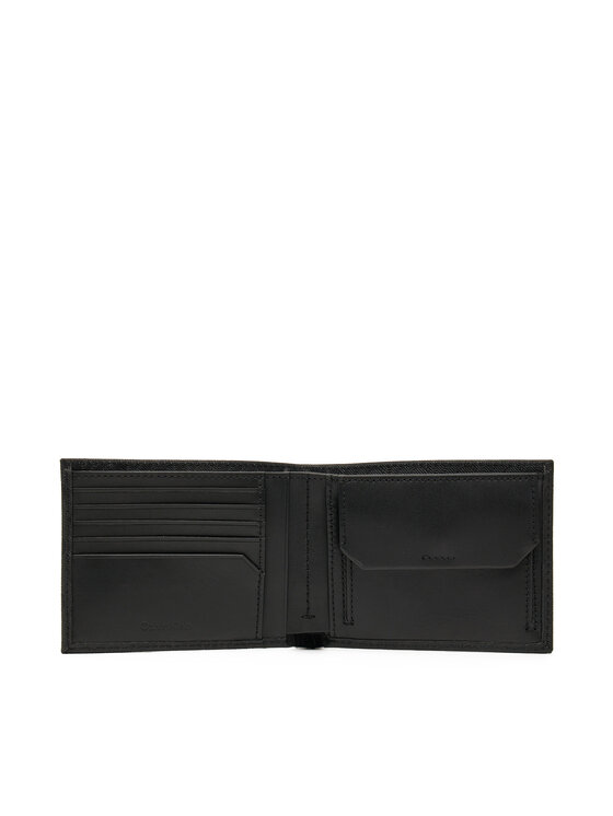 Calvin Klein Calvin Klein Μεγάλο Πορτοφόλι Ανδρικό Ck Must Mono Bifold 5cc W/Coi K50K512703 Μαύρο