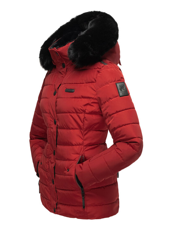 Navahoo Navahoo Kurtka zimowa Milianaa Czerwony Regular Fit
