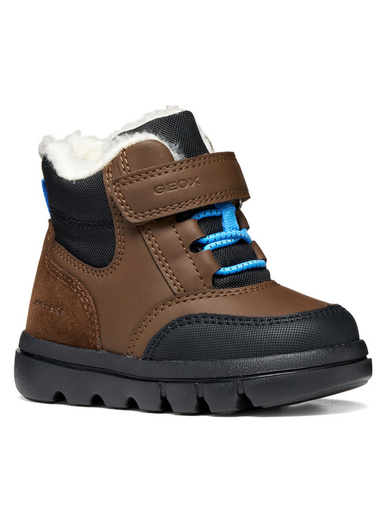Geox Geox Stiefel B Willaboom Boy B Abx B365BK 0ME22 C6238 M Dunkelbraun