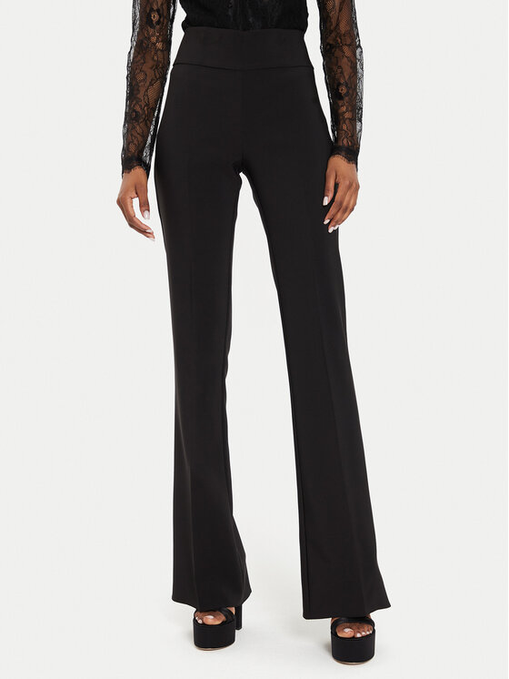 Rinascimento Pantaloni din material CFC0119998003 Negru Regular Fit