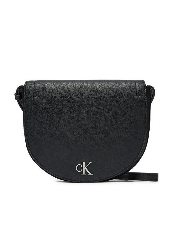 Calvin Klein Jeans Ročna Torba Minimal Monogram K60K612718 Črna