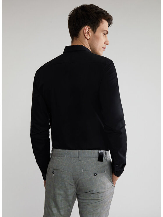 Pako Lorente Pako Lorente Koszula P000B-1X-053 Czarny Slim Fit