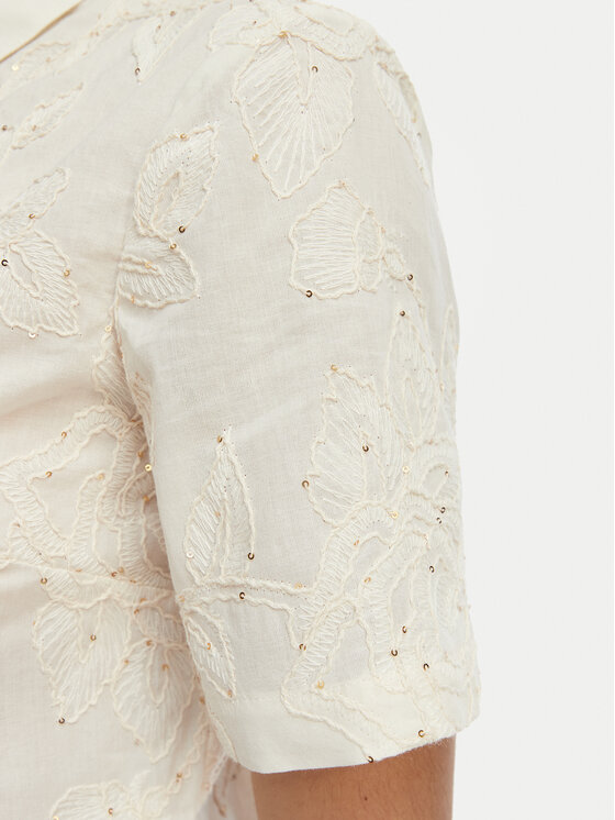 Liu Jo Liu Jo Košulja WA6508 T472A Krem Regular Fit