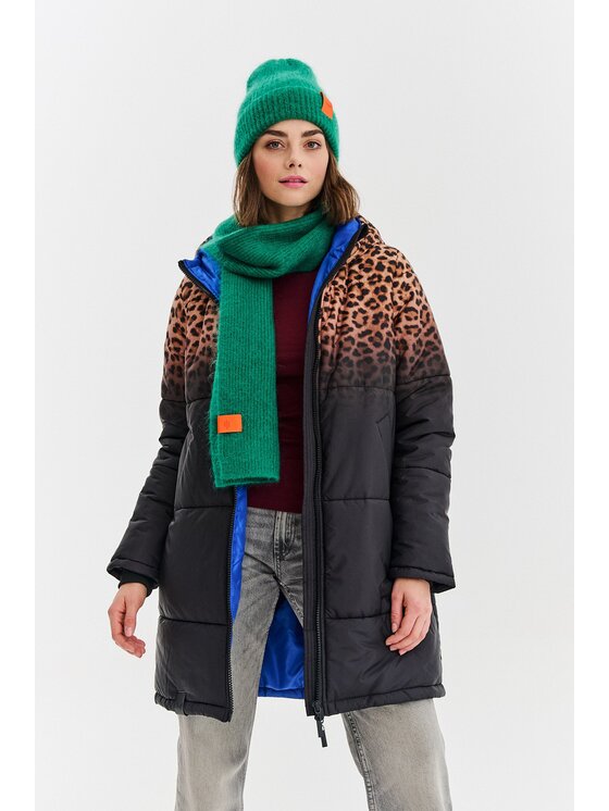 NAOKO NAOKO Kurtka zimowa Himalaya Understory Zielony Regular Fit