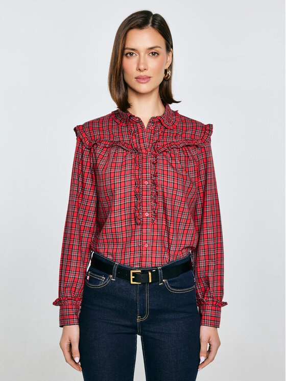 BIG STAR BIG STAR Koszula FRILO Kolorowy Basic Fit