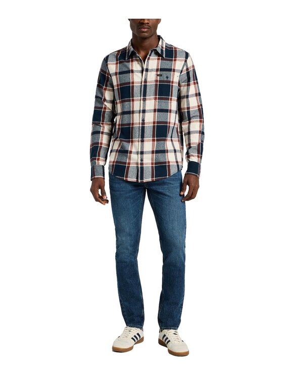 Lee Lee Jeansy 112355861 Niebieski Slim Fit
