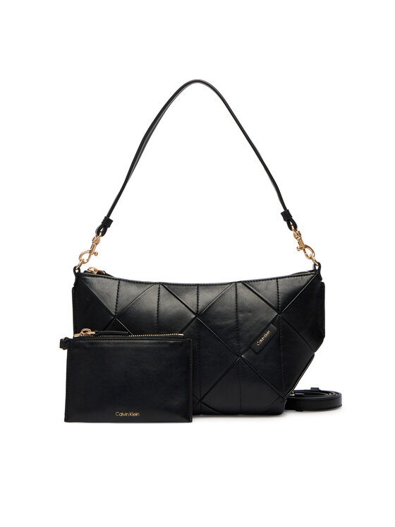 Calvin Klein Calvin Klein Torebka Woven LV04F3546G Czarny