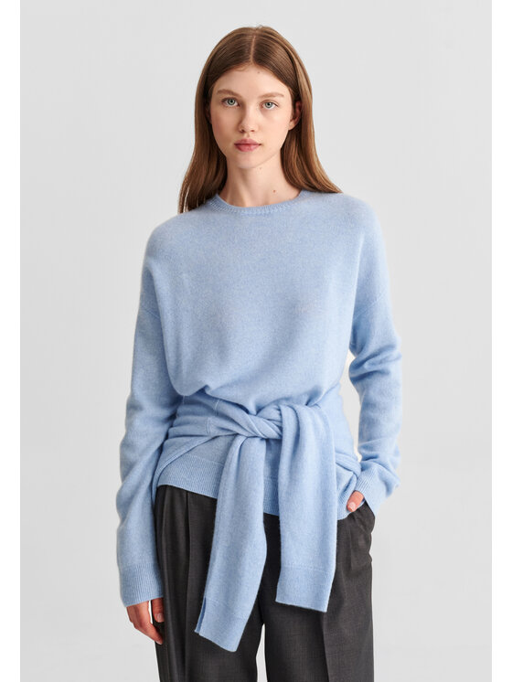 TATUUM TATUUM Sweter NORA Niebieski Classic Fit