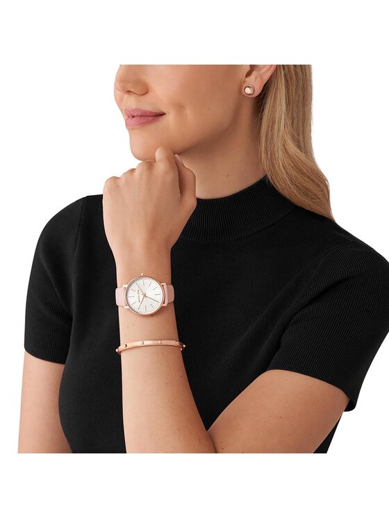 Michael Kors Michael Kors Комплект часовник и гривна Pyper MK1078SET Розов