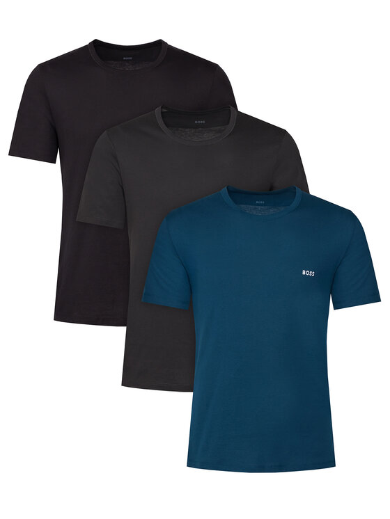 BOSS BOSS Komplet t-shirtów 50532468 Granatowy Regular Fit