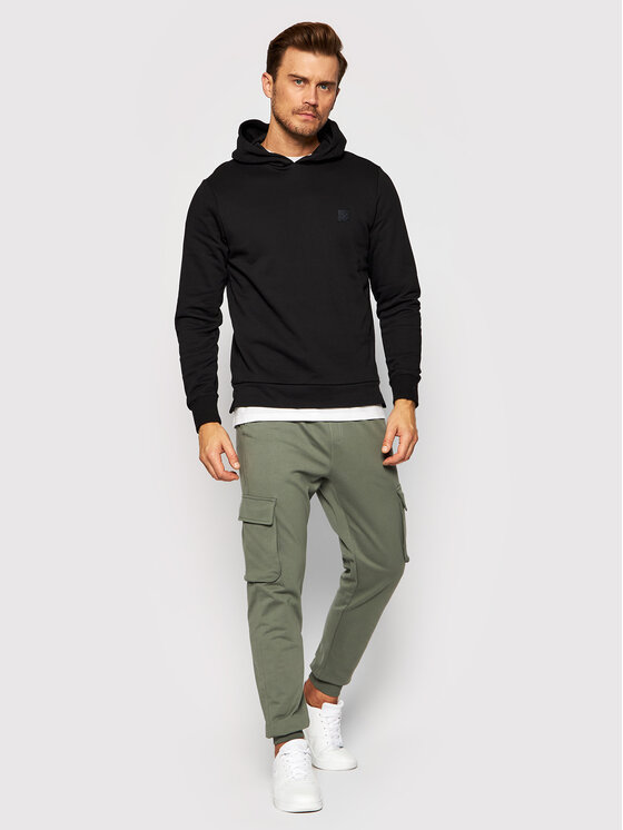Jack&Jones PREMIUM Jack&Jones PREMIUM Bluza Blastudio 12188033 Czarny Sweat Fit