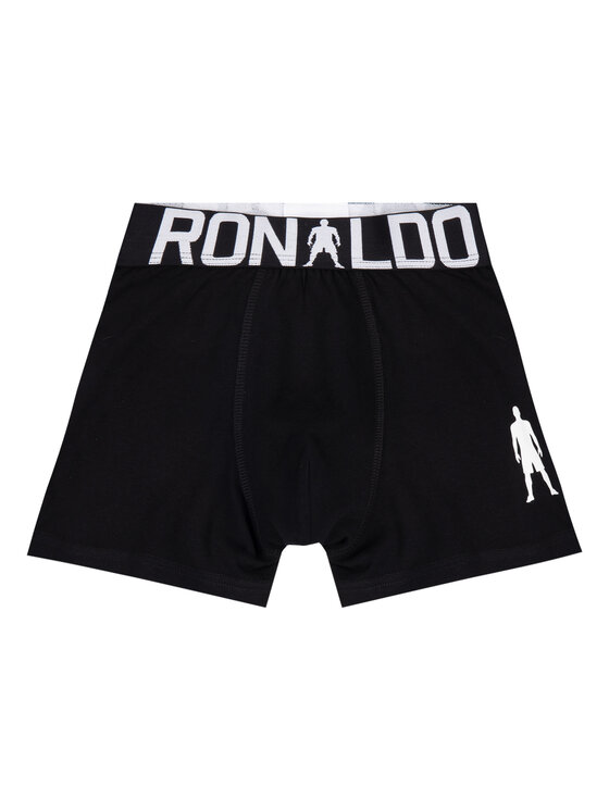 Cristiano Ronaldo CR7 Cristiano Ronaldo CR7 Komplekti kuulub 2 paari boksereid Boys 2-Pack Boxer 8400-51-451 Must