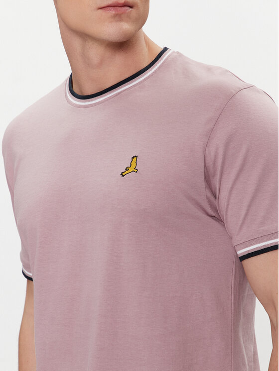 Brave Soul Brave Soul T-Shirt MTS-149FEDERERF Różowy Straight Fit