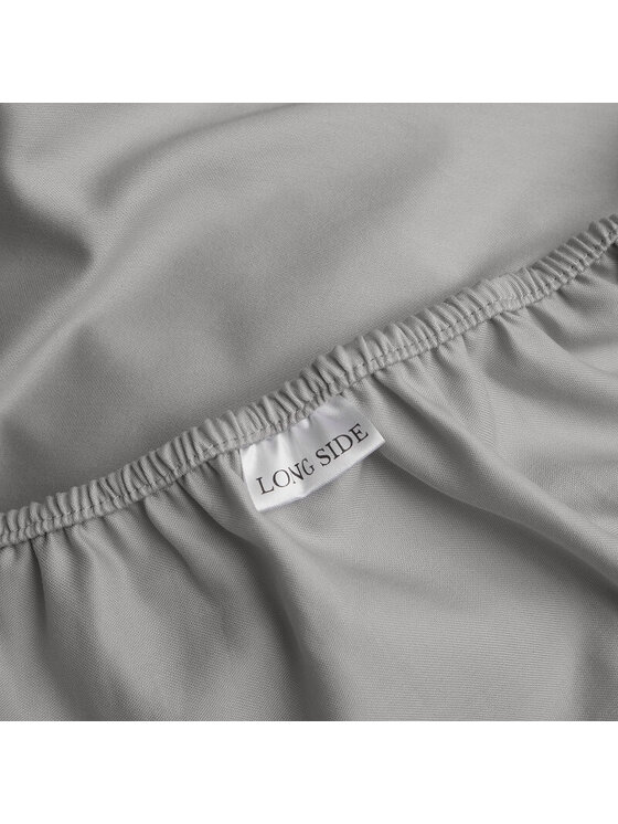 White pocket White pocket Prześcieradło satynowe Szary