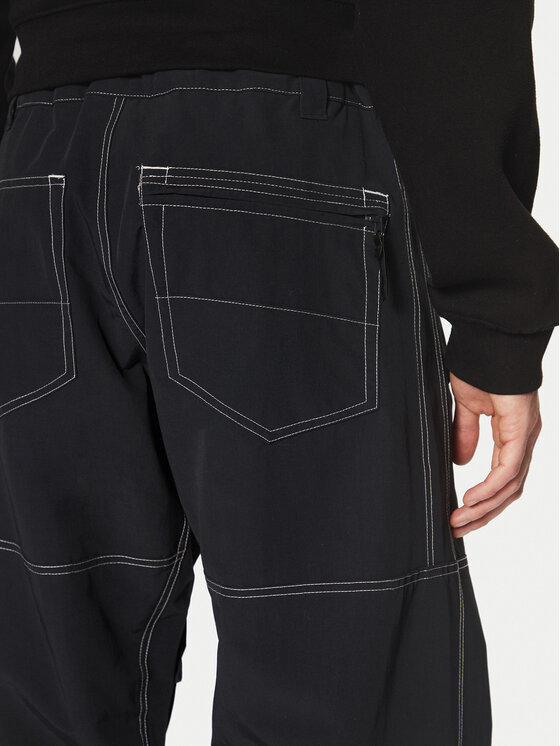 Quiksilver Quiksilver Pantaloni pentru snowboard Live Wire EQYTP03211 Negru Relaxed Fit