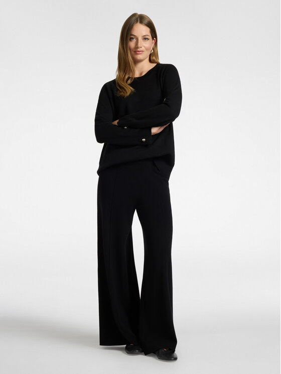 Elena Mirò Elena Mirò Maglione M094Z000859N033 Nero Regular Fit