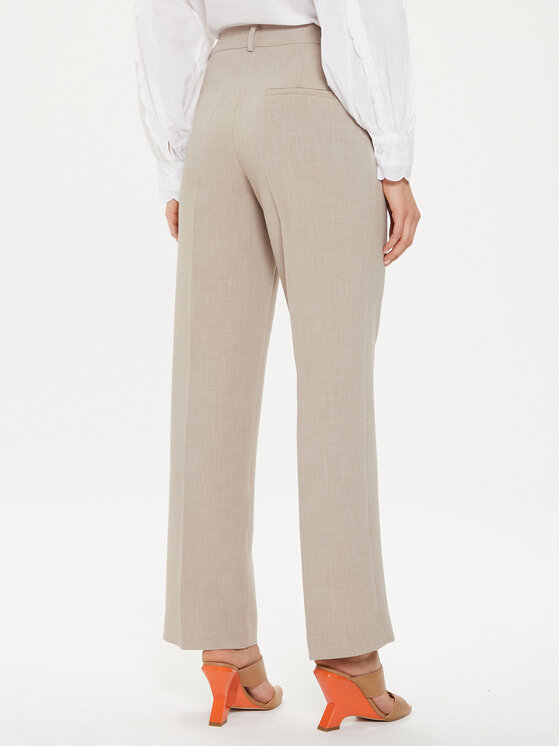 Karen by Simonsen Karen by Simonsen Spodnie materiałowe Nina 10104823 Szary Straight Fit