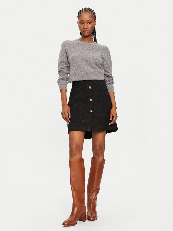 JOOP! JOOP! Miniszoknya 30039045 Fekete Regular Fit
