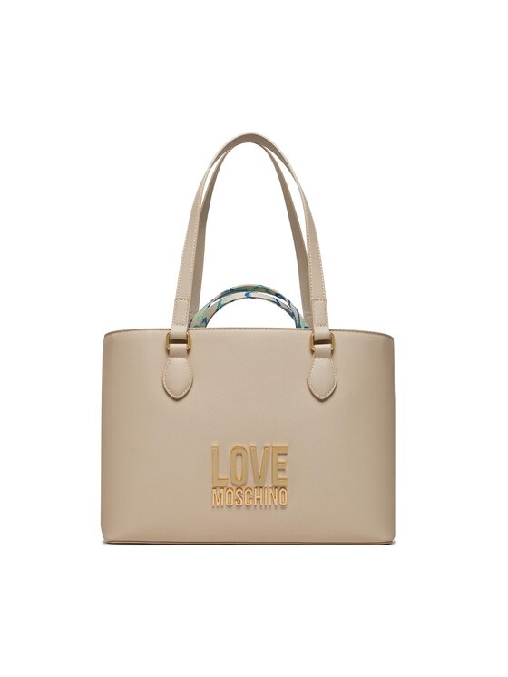 LOVE MOSCHINO Torbica JC4210PP1ILQ111A Écru