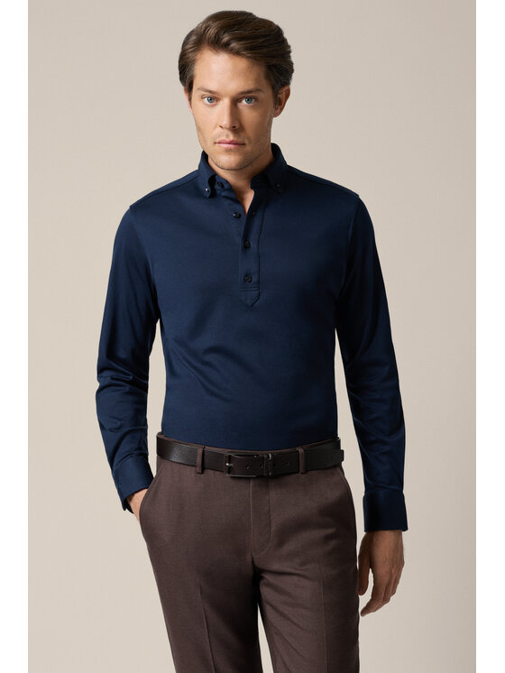 Lancerto Lancerto Koszula Fiorenzo KO073126000062 Granatowy Regular Fit