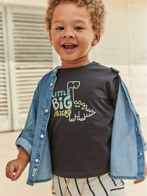 Mayoral Mayoral T-Shirt 1062 Czarny Regular Fit