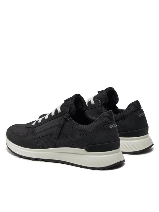 ECCO ECCO Sneakersy Exostride W Low Zip 83540351052 Czarny