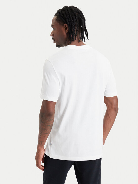 BOSS BOSS Тишърт Te_Being 50571288 Бял Regular Fit