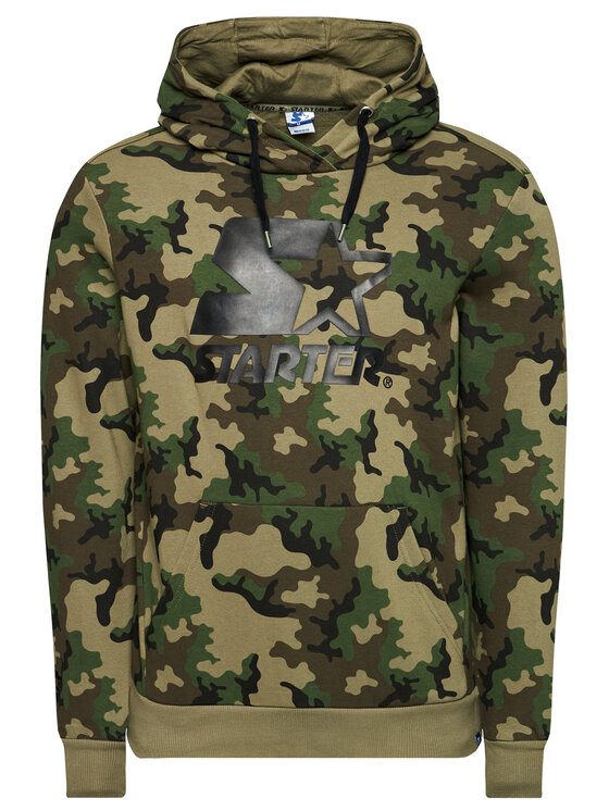 Starter Starter Bluză SMG-003-BD Verde Regular Fit