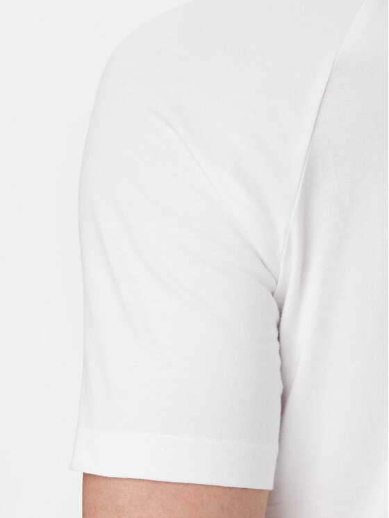 BOSS BOSS Tricou 50517970 Alb Slim Fit