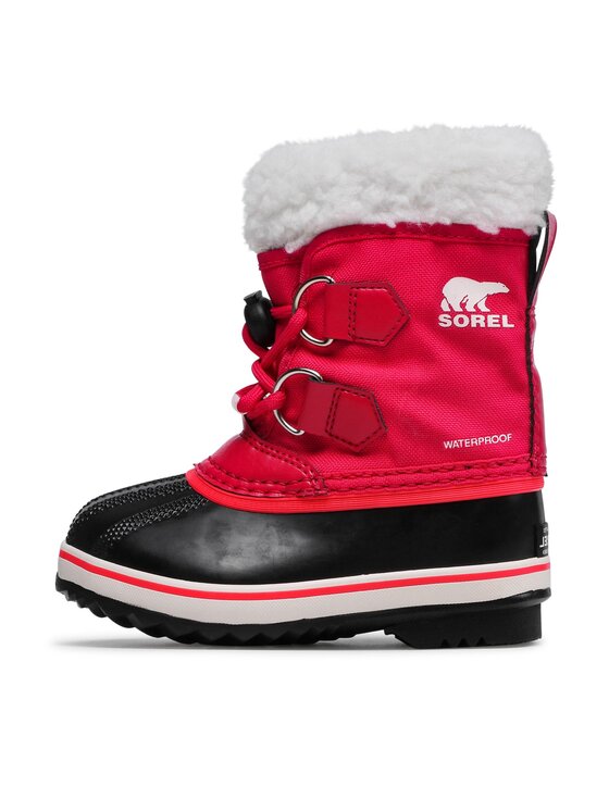 Sorel Sorel Škornji za sneg Childrens Yoot Pac Nylon Wp NC1962 Roza