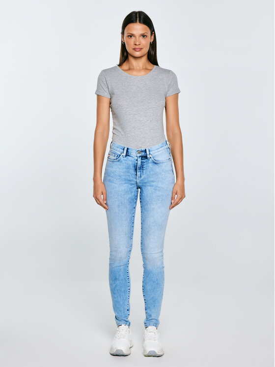 BIG STAR BIG STAR Jeansy ADELA Niebieski Skinny Fit
