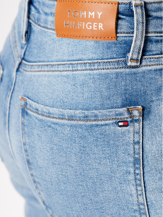 Tommy Hilfiger Tommy Hilfiger Jeansy Gramercy WW0WW35525 Niebieski Mom Fit