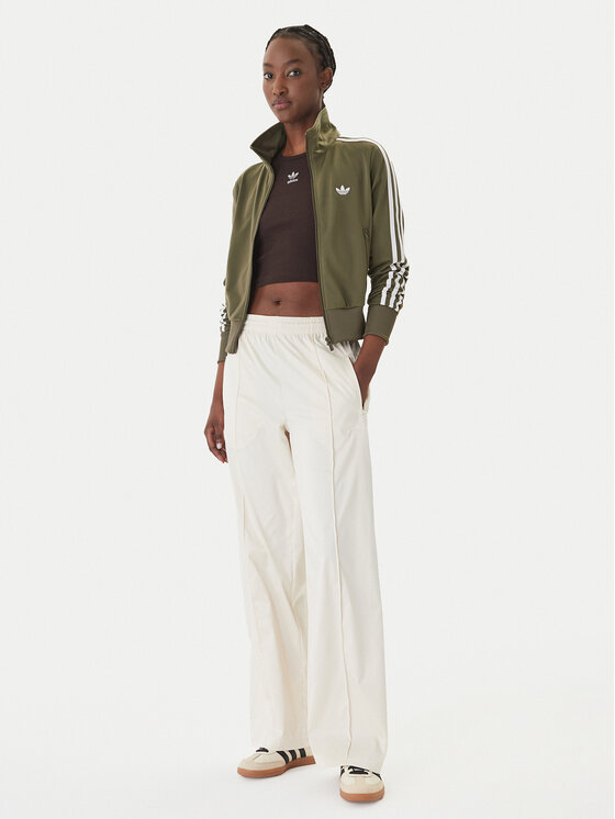 adidas adidas Sporta bikses Pearl Firebird KE3393 Écru Loose Fit