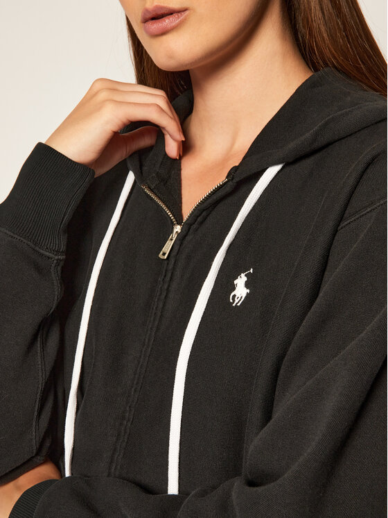 Polo Ralph Lauren Polo Ralph Lauren Majica dugih rukava Seasonal 211794396 Crna Regular Fit