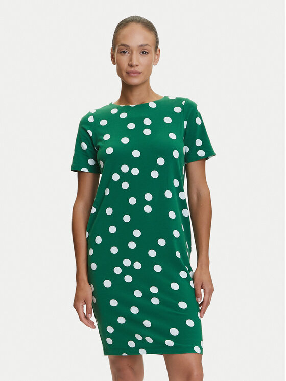 Tatuum Tatuum Kleid für den Alltag Koa T2505.207 Grün Regular Fit