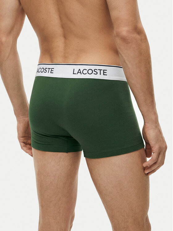 Lacoste Lacoste Set de boxeri﻿ 5H9002 Verde