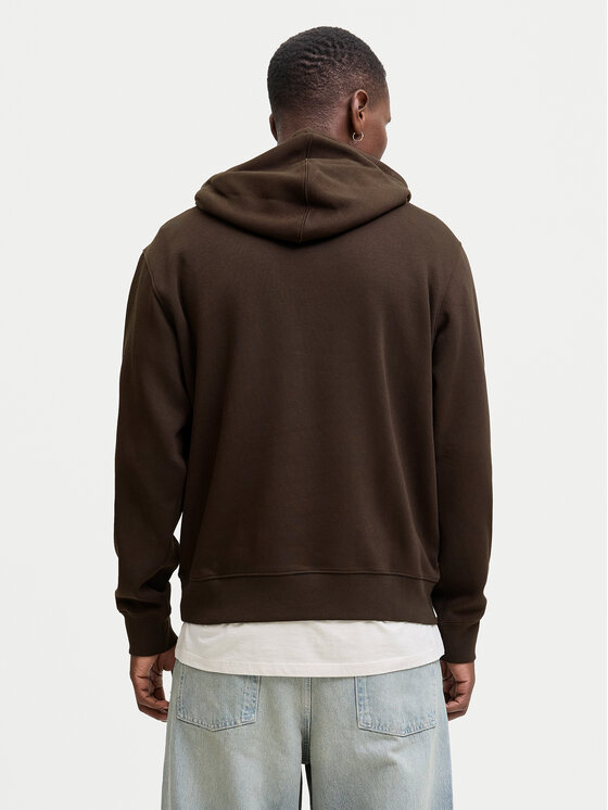 Jack&Jones Jack&Jones Majica dugih rukava Star 12233972 Smeđa Relaxed Fit