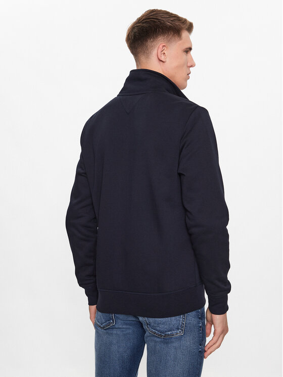 Tommy Hilfiger Tommy Hilfiger Majica dugih rukava Logo MW0MW29327 Tamnoplava Regular Fit