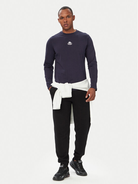 Kappa Kappa Longsleeve 382J2RW Blu scuro Regular Fit
