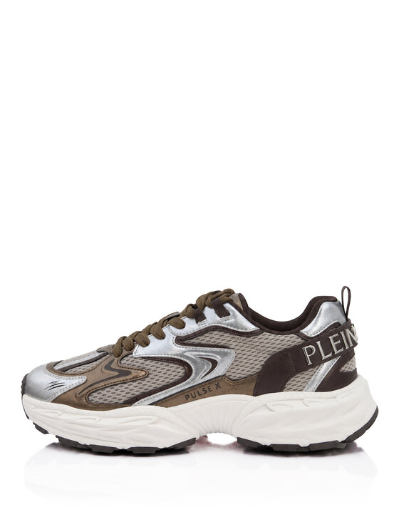 Plein Sport Plein Sport Sneakersy 31535 Brązowy