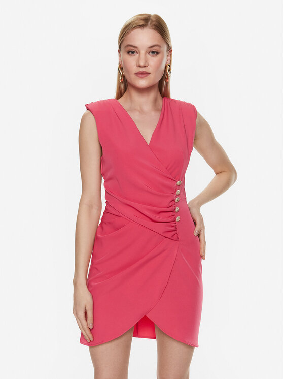 ViCOLO ViCOLO Koktélruha TE0106 Rózsaszín Regular Fit